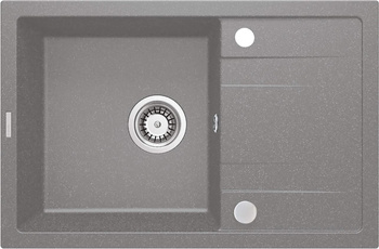 Zlewozmywak granitowy 1-komorowy z ociekaczem (ZRC S113) - Deante