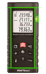 Laserowy miernik cyfrowy dalmierz 80m KD10407 - KRAFT&DELE