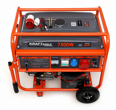 Agregat prądotwórczy 7500W 230/400V KD147 - KRAFT&DELE