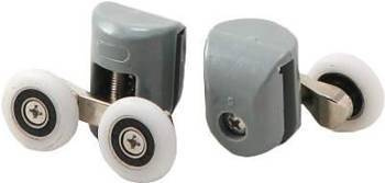 Rolki górne podwójne do szyb 5 mm - FI 23 mm (XKCF2RU04) - Deante