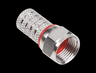 Wtyk SAT F HQ+uszczelka CU RG59 5,8mm