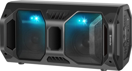 DEFENDER GŁOŚNIK BLUETOOTH 5.0 RAGE 50W LED/BT/FM/USB/MIC/TWS 65109