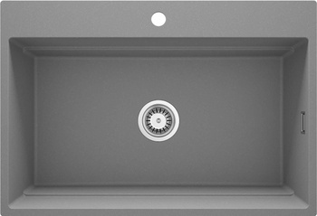 Zlewozmywak granitowy magnetyczny 1-komorowy (ZRM S10B) - Deante