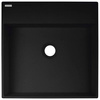 Umywalka granitowa stawiana na blat - 400x400 mm (CQR NU4S) - Deante