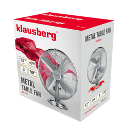Wentylator biurkowy 40W Klausberg KB-7537
