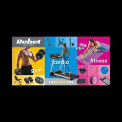 Baner Rebel Active - BE ACTIVE (200 x 100 cm)