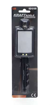Lusterko inspekcyjne z LED teleskopowe 285-876mm KD10189 - KRAFT&DELE