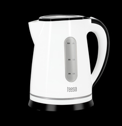 Czajnik elektryczny TEESA, 2200 W, biały, 1,8L