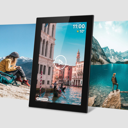 Cyfrowa ramka Kruger&Matz na zdjęcia FRAMEO Wi-Fi 10,1&quot; czarna