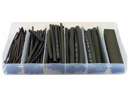 Koszulki rurki termokurczliwe zestaw 100szt. KD10919 - KRAFT&DELE