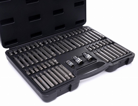 Komplet bitów TORX 75el. KD10954 - KRAFT&DELE