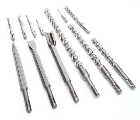 Zestaw 9 wierteł S4 + 3 dłuta SDS+ KD10206 - KRAFT&DELE