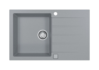 CADIT 20 kol. 81 BETON (790x500) zlew Granital 1 kom. z syfonem POP-UP 3 1/2" ALVEUS (1132025)