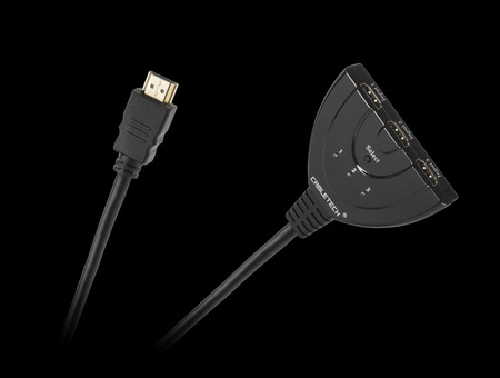 Złącze switch HDMI na kablu 1 wyj./2 wej.