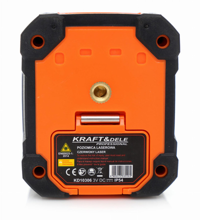 LASER KRZYŻOWY Z CZERWONĄ WIĄZKĄ KD10306 - KRAFT&DELE