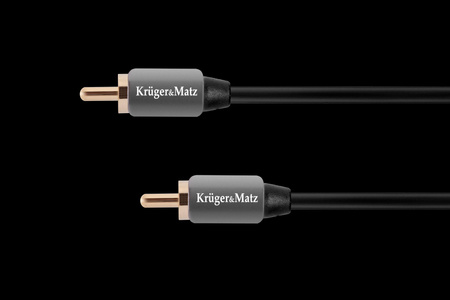 Kabel 1RCA-1RCA 1.0m Kruger&Matz