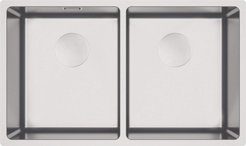 Zlewozmywak stalowy 2-komorowy podwieszany (ZPE 020A) - Deante