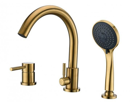 DEN-BWW.080 ZŁOTY SZCZOTKOWANY (MAT) Blue Water