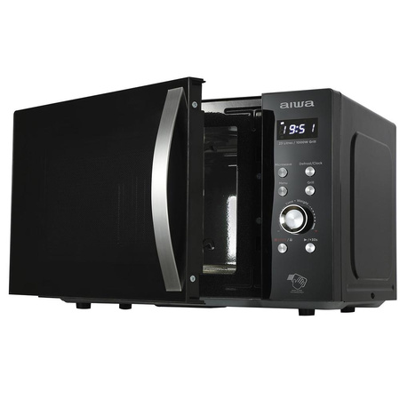 Kuchenka mikrofalowa z grillem Aiwa MW-230DGBK 800W 23L (8435256898057) - AIWA