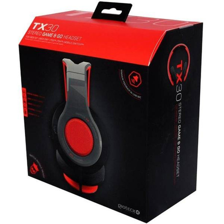Gioteck Słuchawki TX30 PS5/PS4/Xbox czerwone (GASLGIO00004N0) - Gioteck