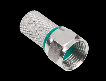 Wtyk SAT F HQ+uszczelka CU RG6-U