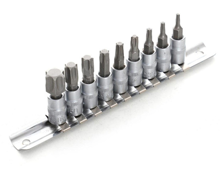 Zestaw Nasadek 1/4" 9el. KD10241 - KRAFT&DELE