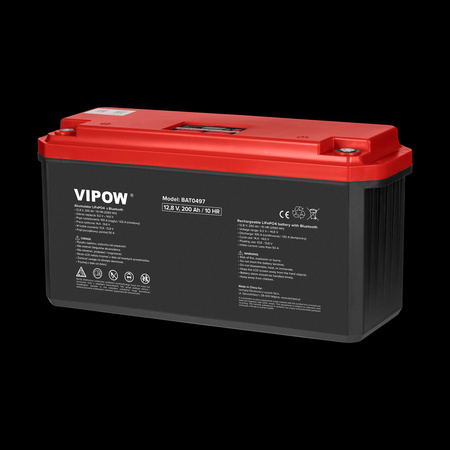 Akumulator żelowy LiFePO4 Bluetooth 200Ah