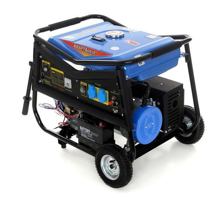Agregat jednofazowy 5000W 12/230V KD145 - KRAFT&DELE