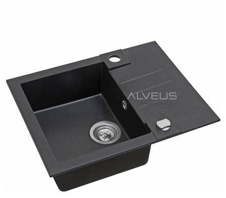 ALVEUS ROCK 30 zlewozmywak granitowy czarny (1213091)