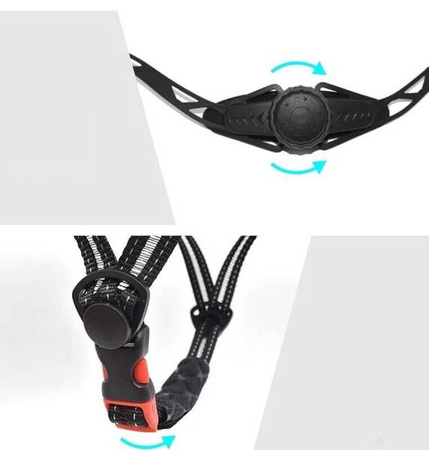 Kask MANTA z oświetleniem LED Rozmiar L EH001 (5902510676414) - Manta