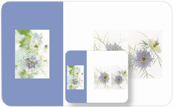 MR-1950 Komplet podkładek stołowych 4 szt. + podstawki 4 szt.