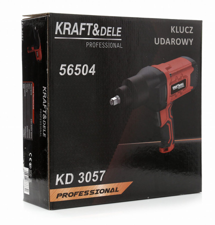 KLUCZ UDAROWY 2300W KD3057 - KRAFT&DELE
