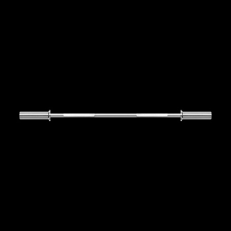 Gryf olimpijski prosty z łożyskami, sztanga olimpijska z łożyskami 120cm 9kg REBEL ACTIVE