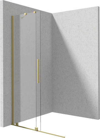 Ścianka prysznicowa walk-in 140 cm - przesuwna (KTJ R34R) - Deante