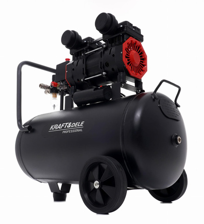 KOMPRESOR BEZOLEJOWY 50L KD1386 - KRAFT&DELE