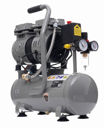 KOMPRESOR BEZOLEJOWY 9L 550W KD1384 - KRAFT&DELE