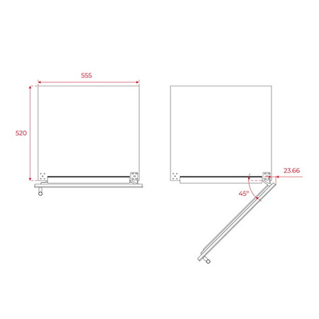 Chłodziarka do wina do zabudowy na 93 butelki Sommelier RVI 30097 GBK TEKA