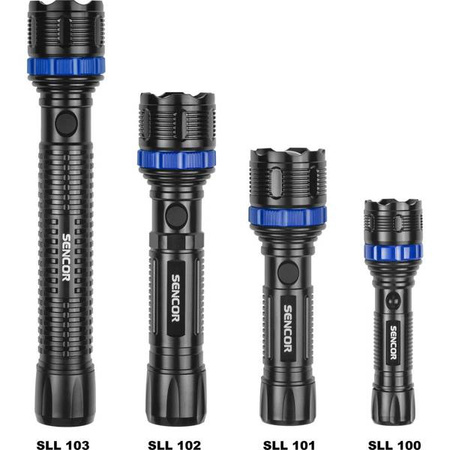 Lampa SLL 102 Latarka 1W LED 2XD SENCOR