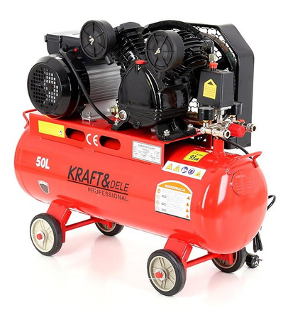Kompresor olejowy 50L 2 Tłoki KD403 - KRAFT&DELE