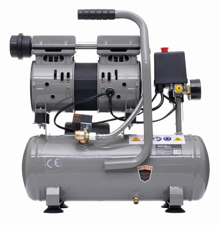 KOMPRESOR BEZOLEJOWY 9L 550W KD1384 - KRAFT&DELE