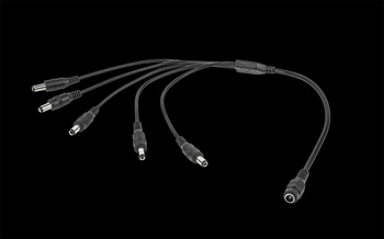 Kabel 1 x Gn.DC 2,1/5,5-5x wtyk DC 2,1/5,5 LX3322