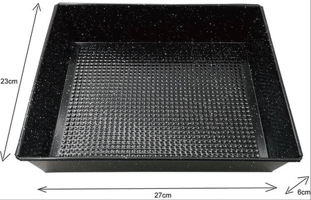 Forma, blacha do pieczenia , forma 27x23 cm KH-1775