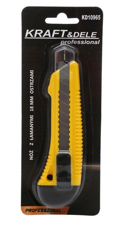 Nóż z łamanym ostrzem 18mm KD10965 - KRAFT&DELE