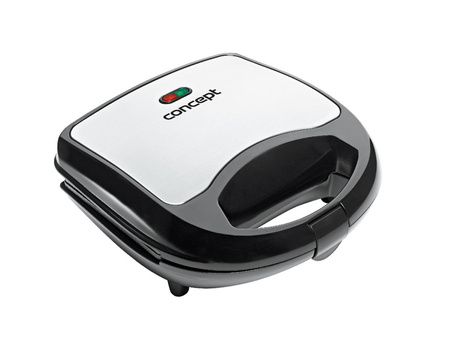 Opiekacz do kanapek trójkąt stal nierdzewna + czern 700 W SV3030