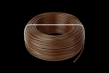 Przewód LgY 1x0,5 H05V-K brązowy