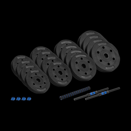 Hantle bitumiczne regulowane z łącznikiem 2x15kg REBEL ACTIVE