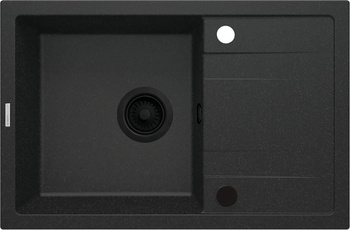 Zlewozmywak granitowy 1-komorowy z ociekaczem (ZRC G113) - Deante