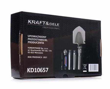 Saperka survivalowa wojskowa wielofunkcyjna KD10657 - KRAFT&DELE