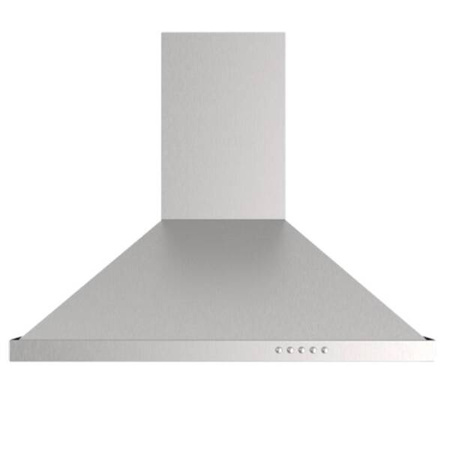 Okap kuchenny kominowy ścienny 60 cm srebrny Smith&Brown SHCP-651-I2