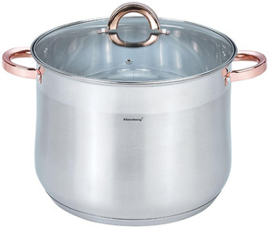 Garnek stalowy z pokrywą, 13L, Ø28cm, Klausberg, KB-7795 KB-7795
